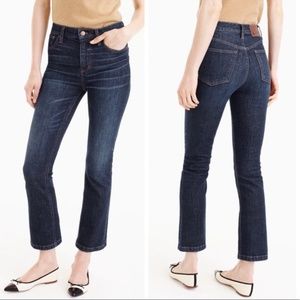 J. Crew Billie Demi Boot Crop Jeans 24R
